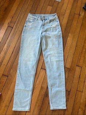 American Eagle Outfitters Light Blue StretchMOM  Denim Jeans